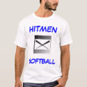 Hitmen Softball Jersey t-shirts