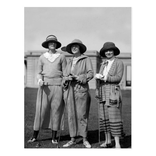 Hitting the Links in Style: 1923 Postcards