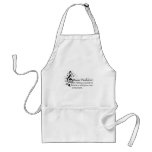 Hitting yourself in the face aprons