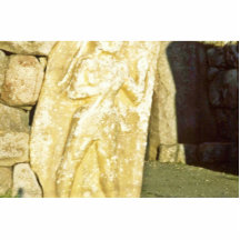 Hittite God Guards Entrance, City Of Hattushas Photo Sculpture