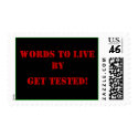 HIV/AIDS AFRICAN AMERICAN AWARENESS Postage postage