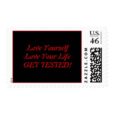 HIV/AIDS Awareness Postage by soulkreationz