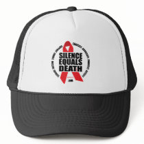 HIV/AIDS: Silence Equals Death Mesh Hats