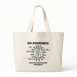 HIV Awareness Begins Understanding Retroviruses bag