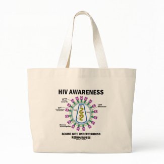 HIV Awareness Begins Understanding Retroviruses bag