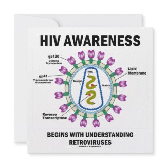 HIV Awareness Begins Understanding Retroviruses invitation