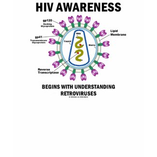 HIV Awareness Begins Understanding Retroviruses shirt