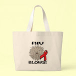 HIV Blows Awareness Design bags