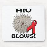 HIV Blows Awareness Design mousepads