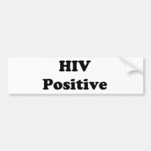 HIV Positive Bumper Stickers