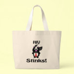 HIV Stinks Skunk Awareness Design bags