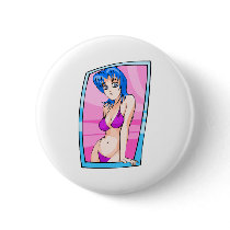Hiyori Pinback Buttons
