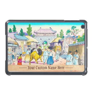 Hiyoshi Mamoru Korean Market japanese scenery art iPad Mini Cases