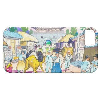 Hiyoshi Mamoru Korean Market japanese scenery art iPhone 5 Case