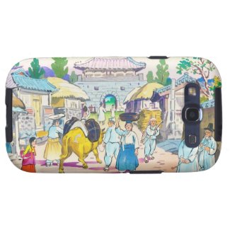 Hiyoshi Mamoru Korean Market japanese scenery art Galaxy S3 Case