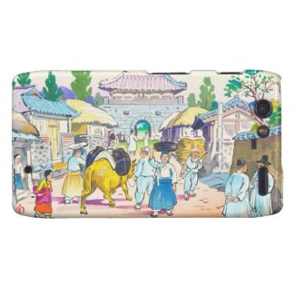 Hiyoshi Mamoru Korean Market japanese scenery art Motorola Droid RAZR Covers