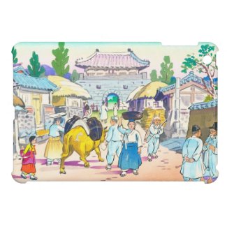 Hiyoshi Mamoru Korean Market japanese scenery art Case For The iPad Mini