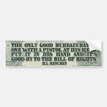 HL Mencken on Bureaucrats Bumper Stickers