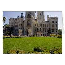 Hluboka Castle In South Of Bohemia cards