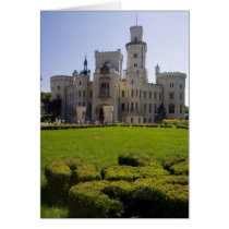 Hluboka Castle In South Of Bohemia cards
