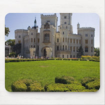 Hluboka Castle In South Of Bohemia mousepads