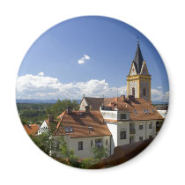Hluboka_Town magnets by camobabygifts Hluboka_Town magnets