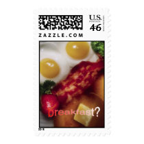 Hm-m-m good breakfast postage stamp