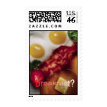 Hm-m-m good breakfast postage stamp