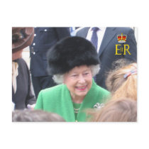 HM The Queen's Diamond Jubilee Postcard