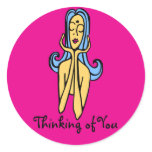 hmm... - Thinking of You Sticker
