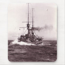 HMS Commonwealth 1903 Mousepads