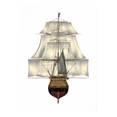 HMS Victory Poster by TrevorStar