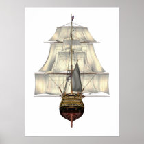 HMS Victory Poster