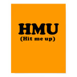 HMU - Hit Me Up posters