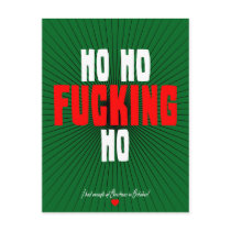 Ho Ho Fucking Ho Post Cards