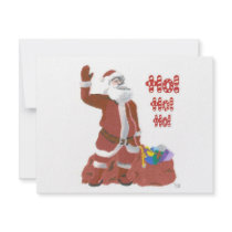 Ho Ho Ho! (alternate) invitations