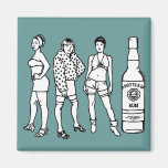 Ho, Ho, Ho And... Refrigerator Magnet