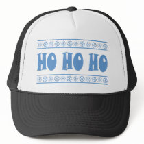 HO HO HO Blue hats