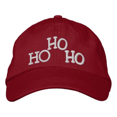 HO HO HO by SRF Embroidered Hats