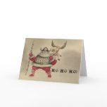 HO HO HO! GREETING CARD