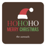 HO HO HO Christmas Gift Stickers stickers