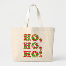 Ho, Ho, Ho! CHRISTMAS TOTES Tote Bag
