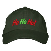 Ho, Ho, Ho! Embroidered Cap embroidered hats