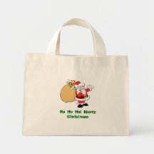 ¡Ho Ho Ho! ¡Felices Navidad! Bolsas