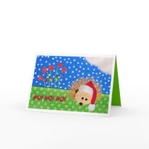 HO! HO! HO! from the Santa Hedgehog! cards by BitsOfWhimsy HO! HO! HO! from the Santa Hedgehog! cards