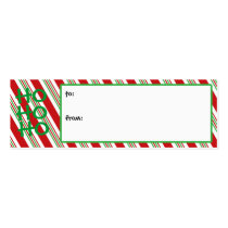 HO HO HO gift tags