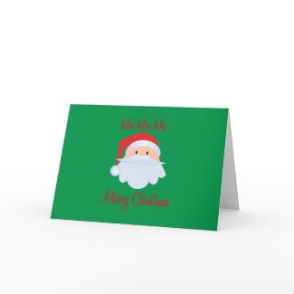 Ho Ho Ho Greeting Card card