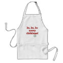 ho, ho, ho, ho merry christmas! apron