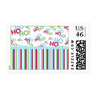 Ho Ho Ho Holiday Postage Stamps stamp