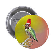 Ho Ho Ho Humm Pinback Button